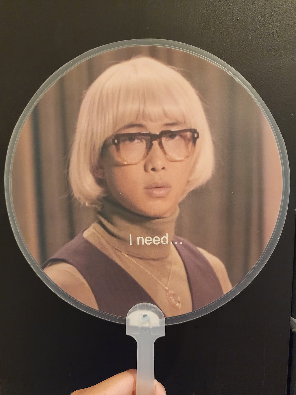 DOUBLE-SIDED Custom Kpop Idol Fan / Picket / Image Picket / K-pop Bias / K-pop Group / Custom Photo Fan