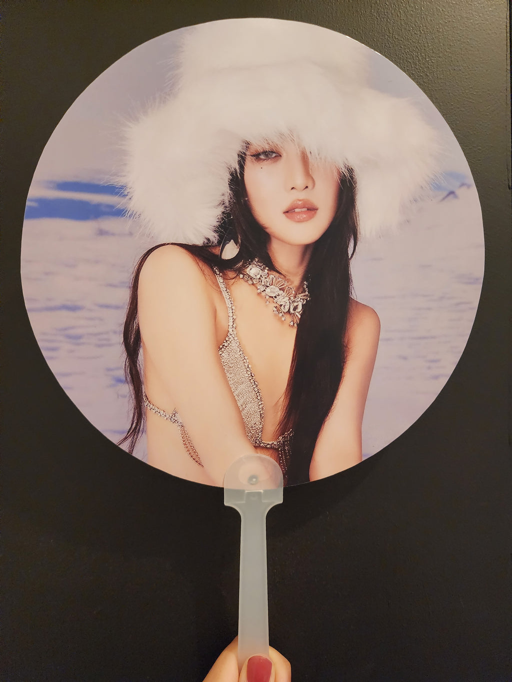 NMIXX "Fe3O4: BREAK" Non-Transparent Fan / Picket / Image Picket / Kpop Bias Picket / Kpop Bias Flag / Kpop Name Sign