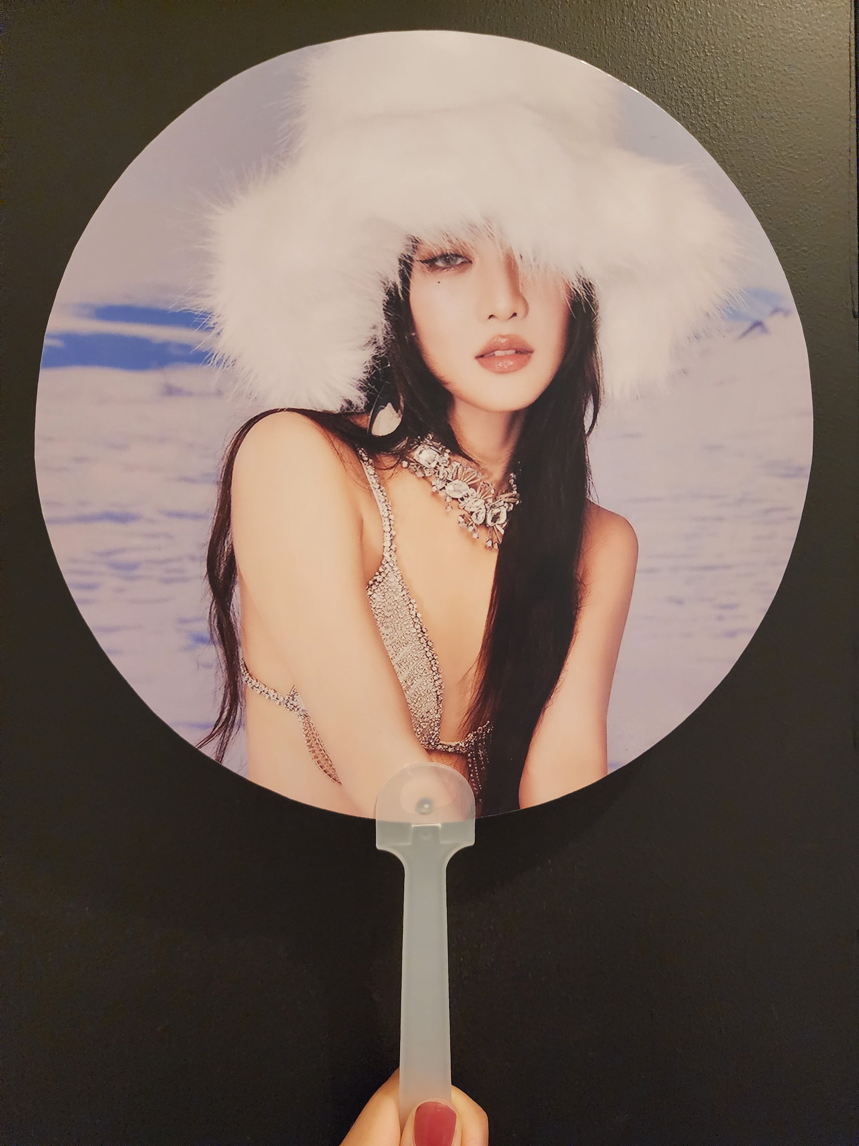 NMIXX "Fe3O4: BREAK" Non-Transparent Fan / Picket / Image Picket / Kpop Bias Picket / Kpop Bias Flag / Kpop Name Sign