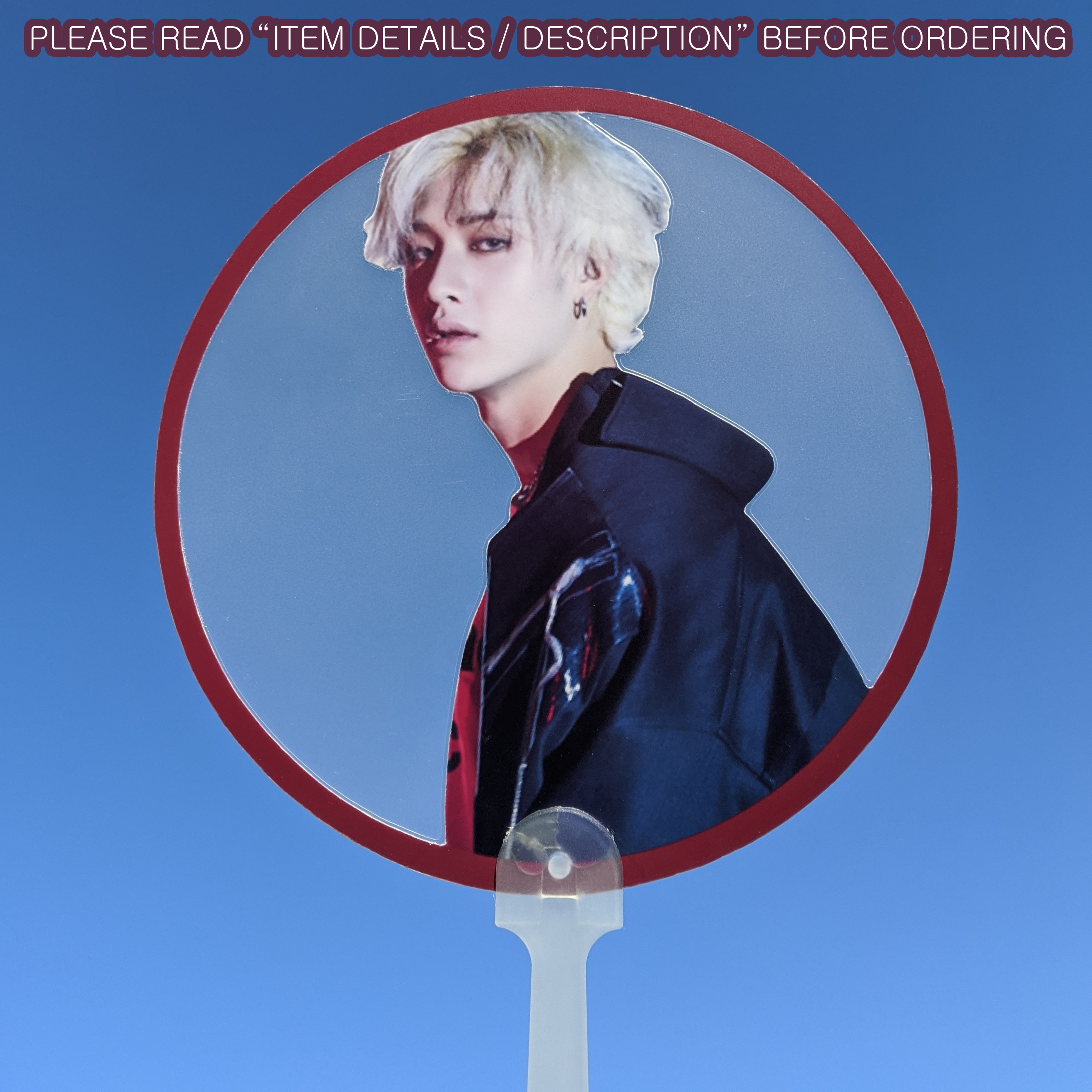 Custom Kpop Idol Fan / Picket / Image Picket / K-pop Bias / K-pop Group