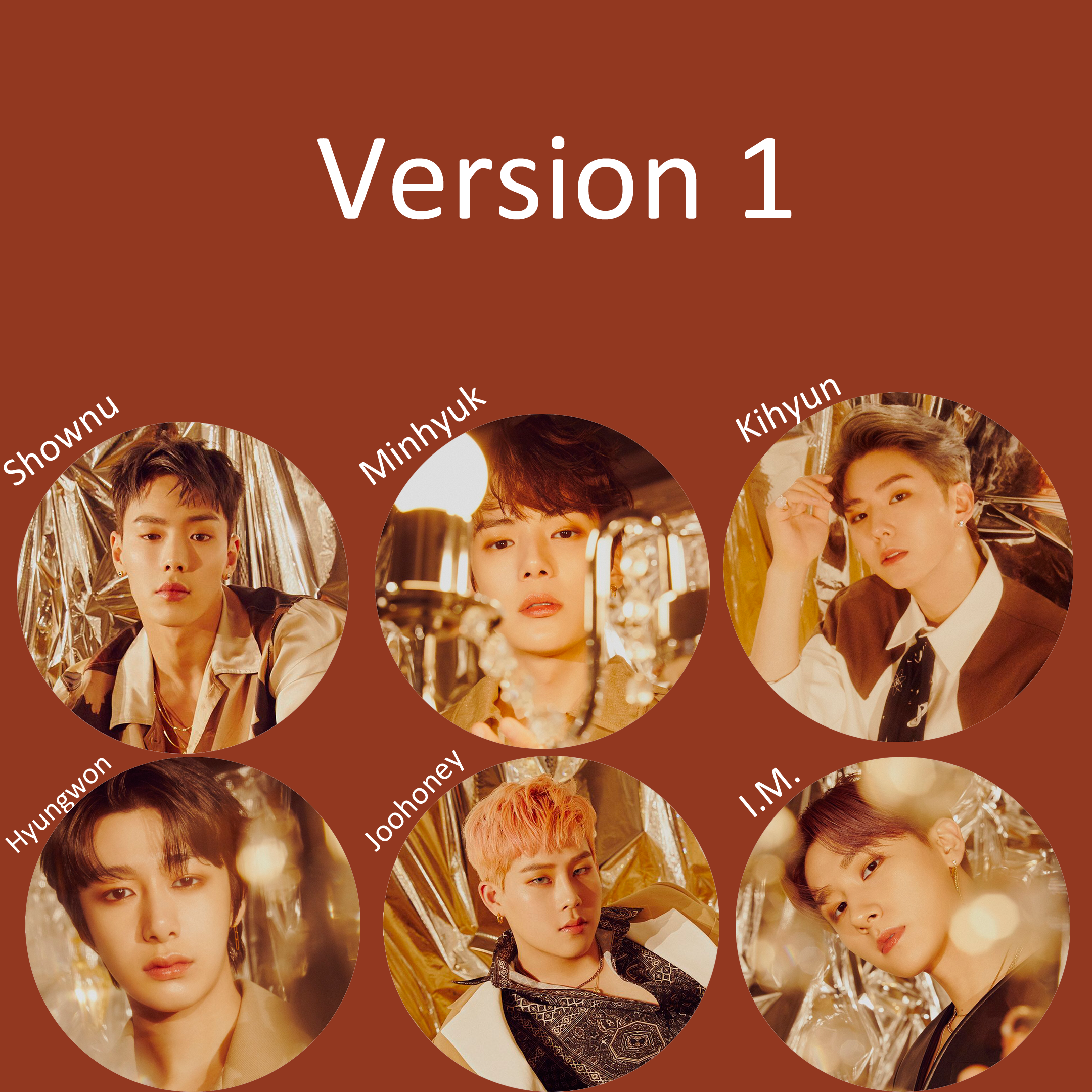 Monsta X "Fantasia" Non-Transparent Fan / Picket / Image Picket / Kpop Bias Picket / Kpop Bias Flag / Kpop Name Sign