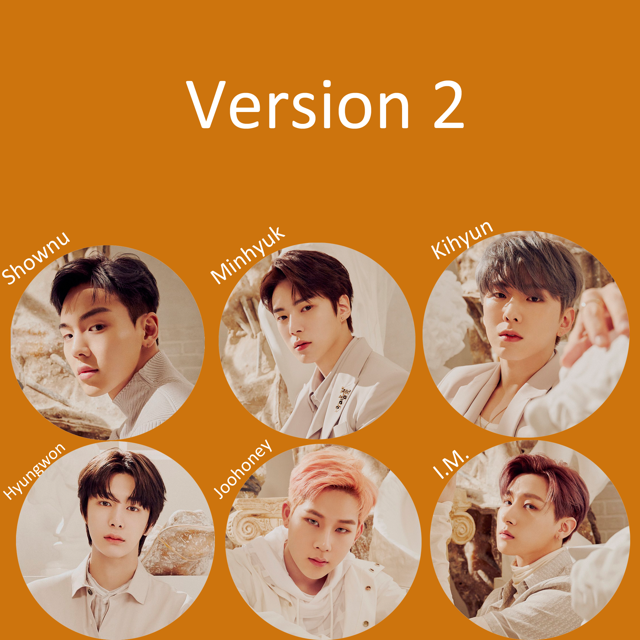 Monsta X "Fantasia" Non-Transparent Fan / Picket / Image Picket / Kpop Bias Picket / Kpop Bias Flag / Kpop Name Sign