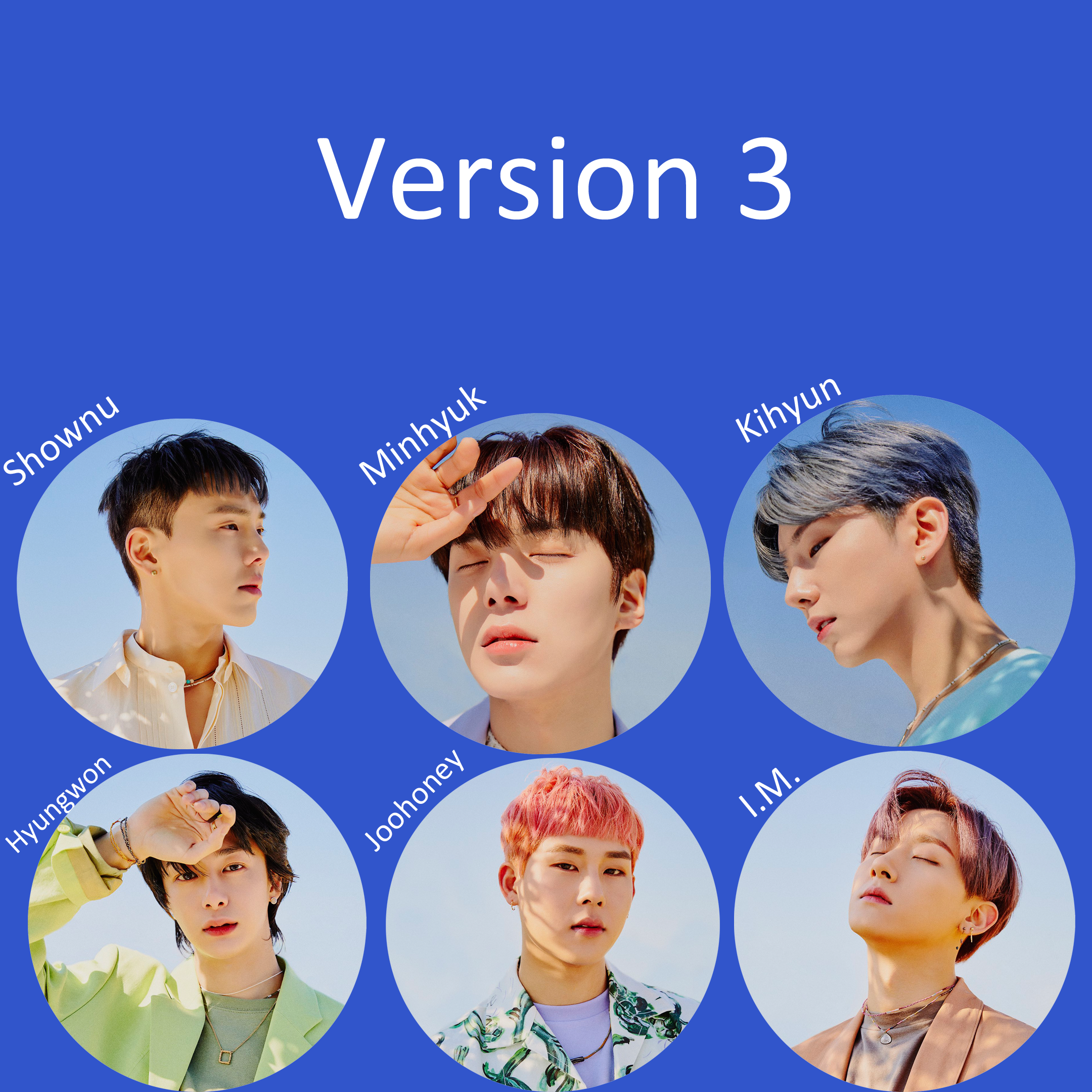 Monsta X "Fantasia" Non-Transparent Fan / Picket / Image Picket / Kpop Bias Picket / Kpop Bias Flag / Kpop Name Sign