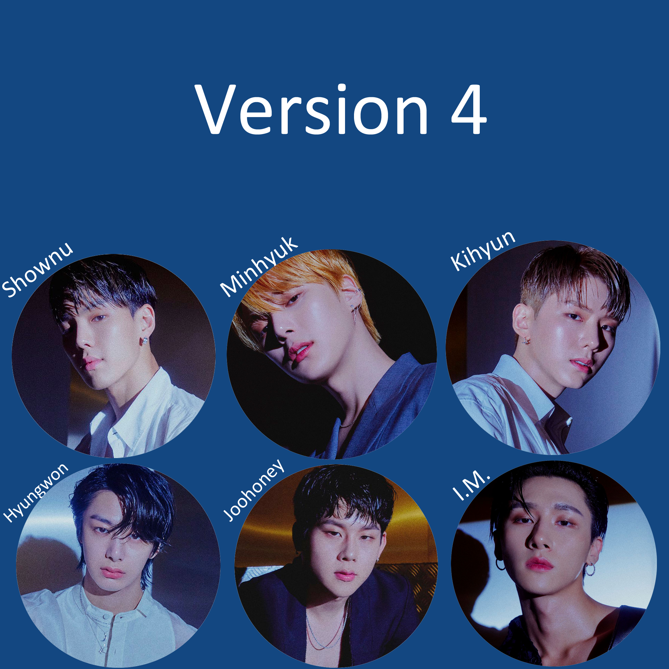 Monsta X "Fatal Love" Non-Transparent Fan / Picket / Image Picket / Kpop Bias Picket / Kpop Bias Flag / Kpop Name Sign