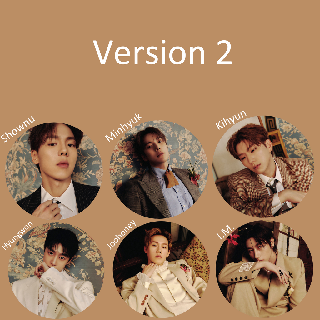 Monsta X "THE X" Non-Transparent Fan / Picket / Image Picket / Kpop Bias Picket / Kpop Bias Flag / Kpop Name Sign