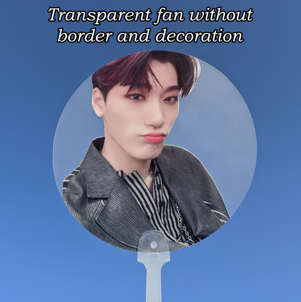 NOT DOUBLE-SIDED Custom Kpop Idol Fan / Picket / Image Picket / K-pop Bias / K-pop Group / Custom Photo Fan