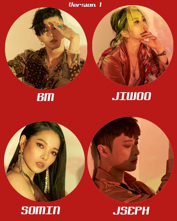 KARD "Red Moon" Pinback Buttons