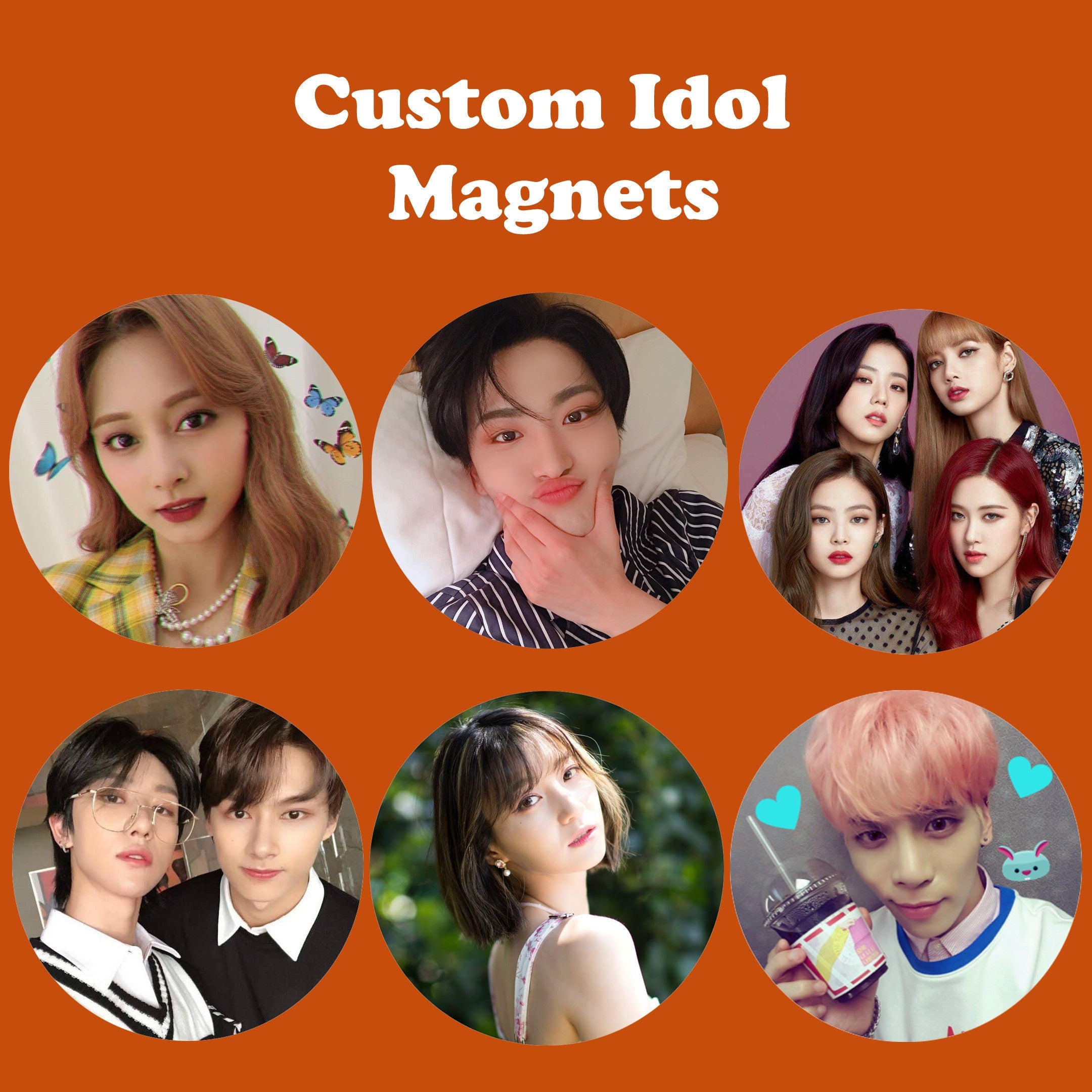 Custom Kpop Idol Magnets