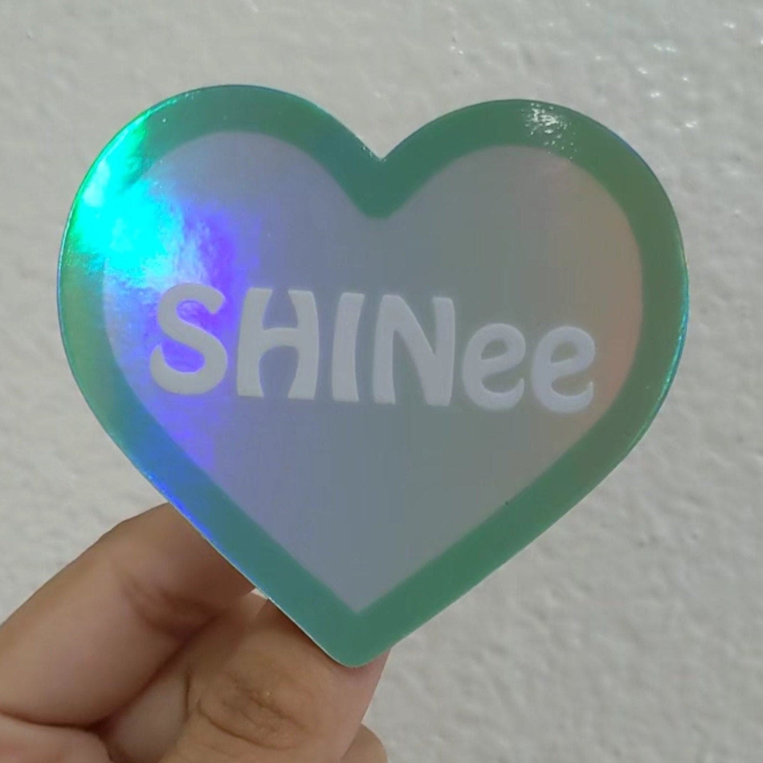 Shiny SHINee Holographic Sticker / Kpop Decal / Kpop Sticker