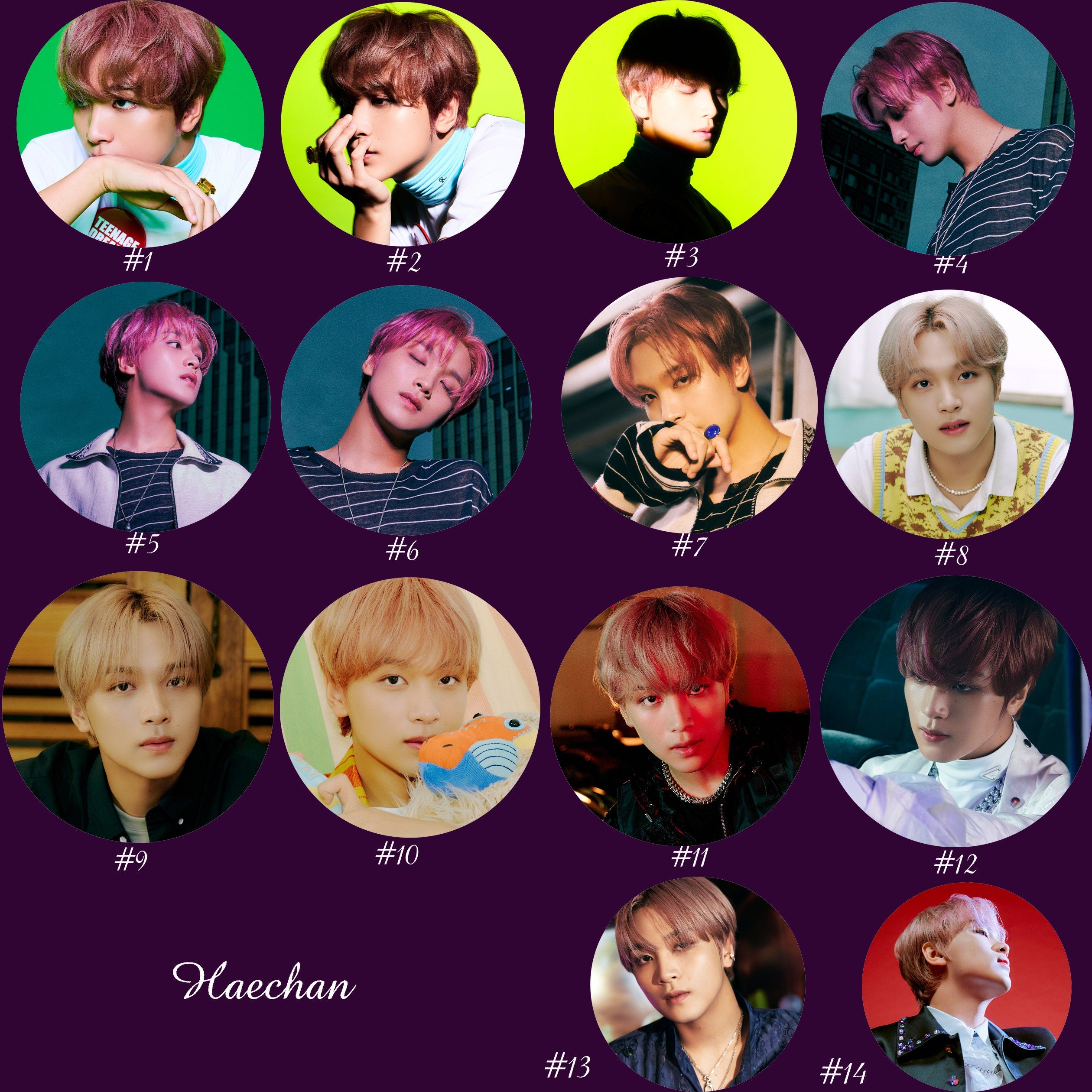 NCT127 "Sticker" Non-Transparent Fan / Picket / Image Picket / Kpop Bias Picket / Kpop Bias Flag / Kpop Name Sign