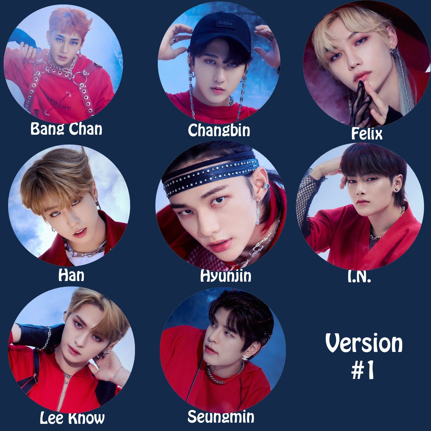 Stray Kids "NOEASY" Non-Transparent Fan / Picket / Image Picket / Kpop Bias Picket / Kpop Bias Flag / Kpop Name Sign