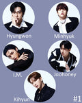 Monsta X "Shape of Love" Pinback Buttons
