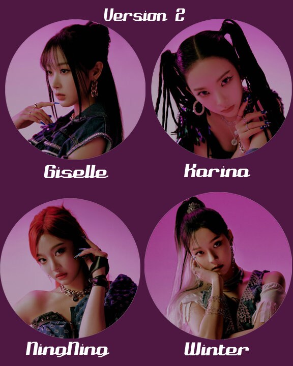 aespa "Next Level" Pinback Buttons