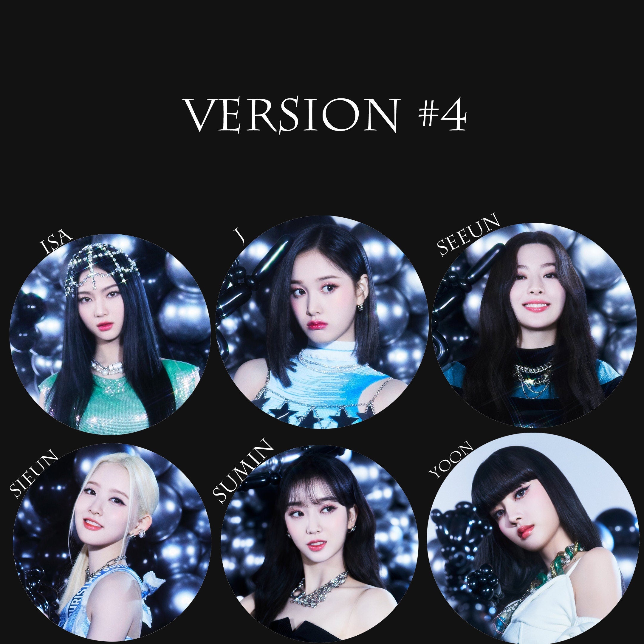 STAYC "Young-Luv.com" Non-Transparent Fan / Picket / Image Picket / Kpop Bias Picket / Kpop Bias Flag / Kpop Name Sign