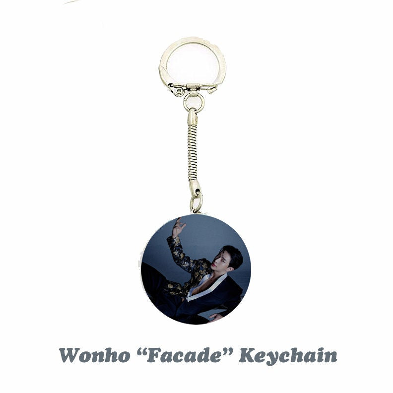 Wonho "Facade" Keychain / Kpop Bias Keychain / Kpop Merch