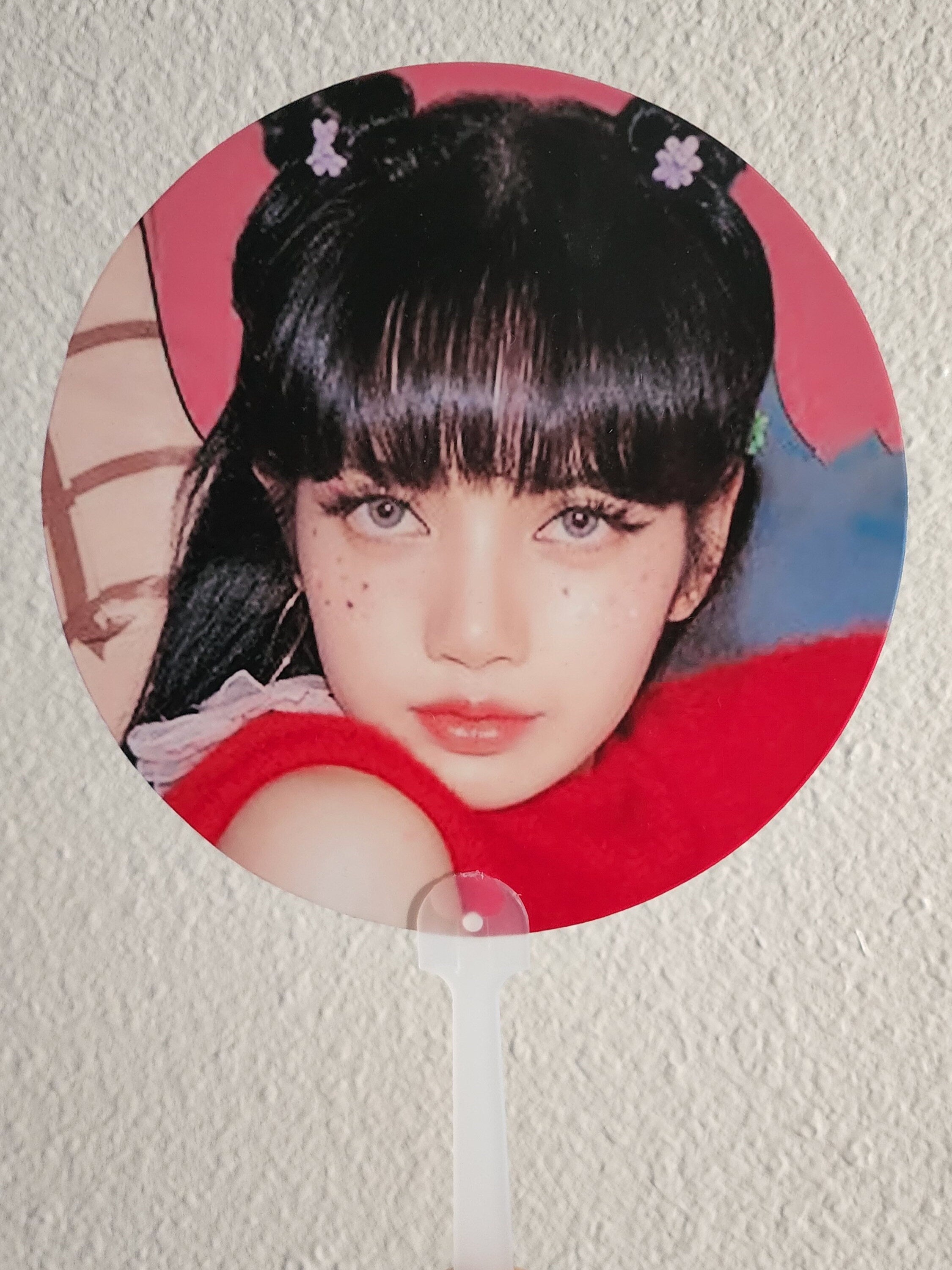 Jennie "Ruby" / "SOLO" Non-Transparent Fan / Picket / Image Picket / Kpop Bias Picket / Kpop Bias Flag / Kpop Name Sign