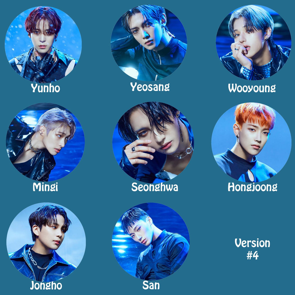 ATEEZ "Zero: Fever Part.3" Non-Transparent Fan / Picket / Image Picket / Kpop Bias Picket / Kpop Bias Flag / Kpop Name Sign