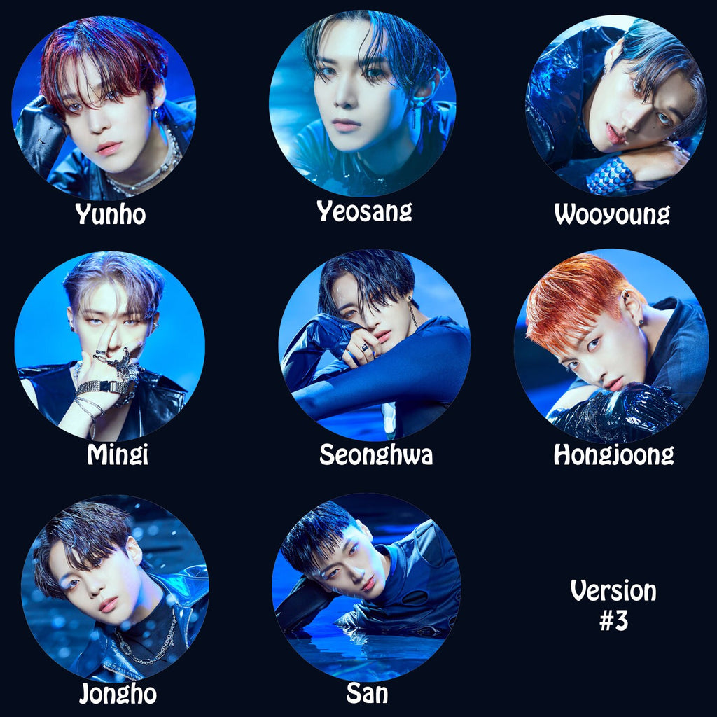 ATEEZ "Zero: Fever Part.3" Non-Transparent Fan / Picket / Image Picket / Kpop Bias Picket / Kpop Bias Flag / Kpop Name Sign