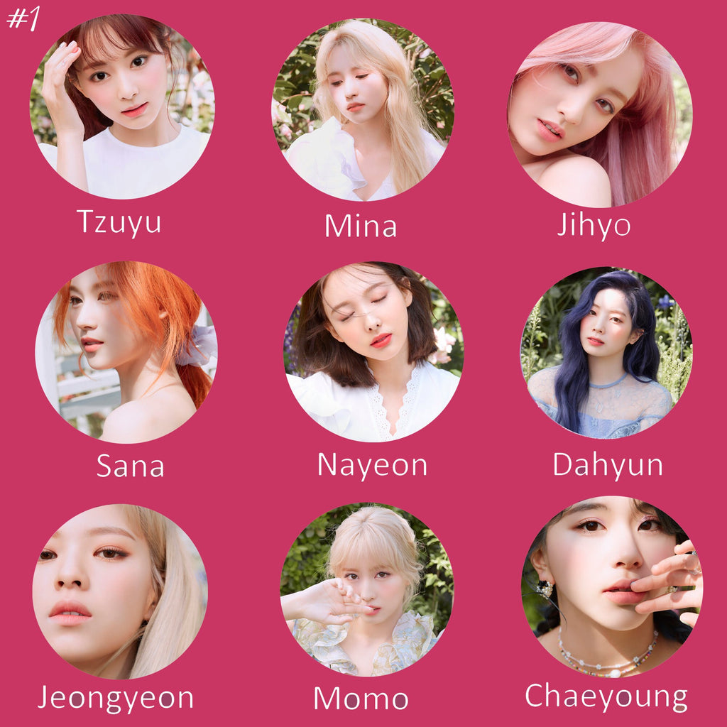 Twice "More and More" Non-Transparent Fan / Picket / Image Picket / Kpop Bias Picket / Kpop Bias Flag / Kpop Name Sign