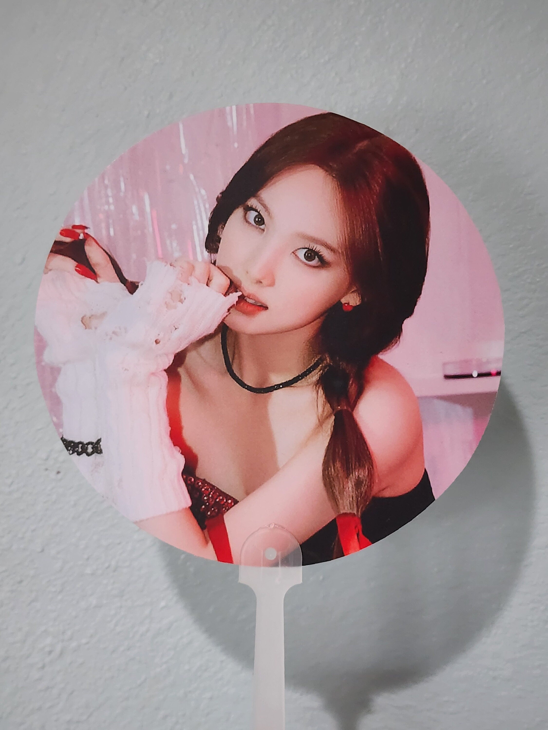 Twice "Eyes Wide Open" Non-Transparent Fan / Picket / Image Picket / Kpop Bias Picket / Kpop Bias Flag / Kpop Name Sign