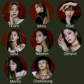 Twice "Cry For Me" Non-Transparent Fan / Picket / Image Picket / Kpop Bias Picket / Kpop Bias Flag / Kpop Name Sign