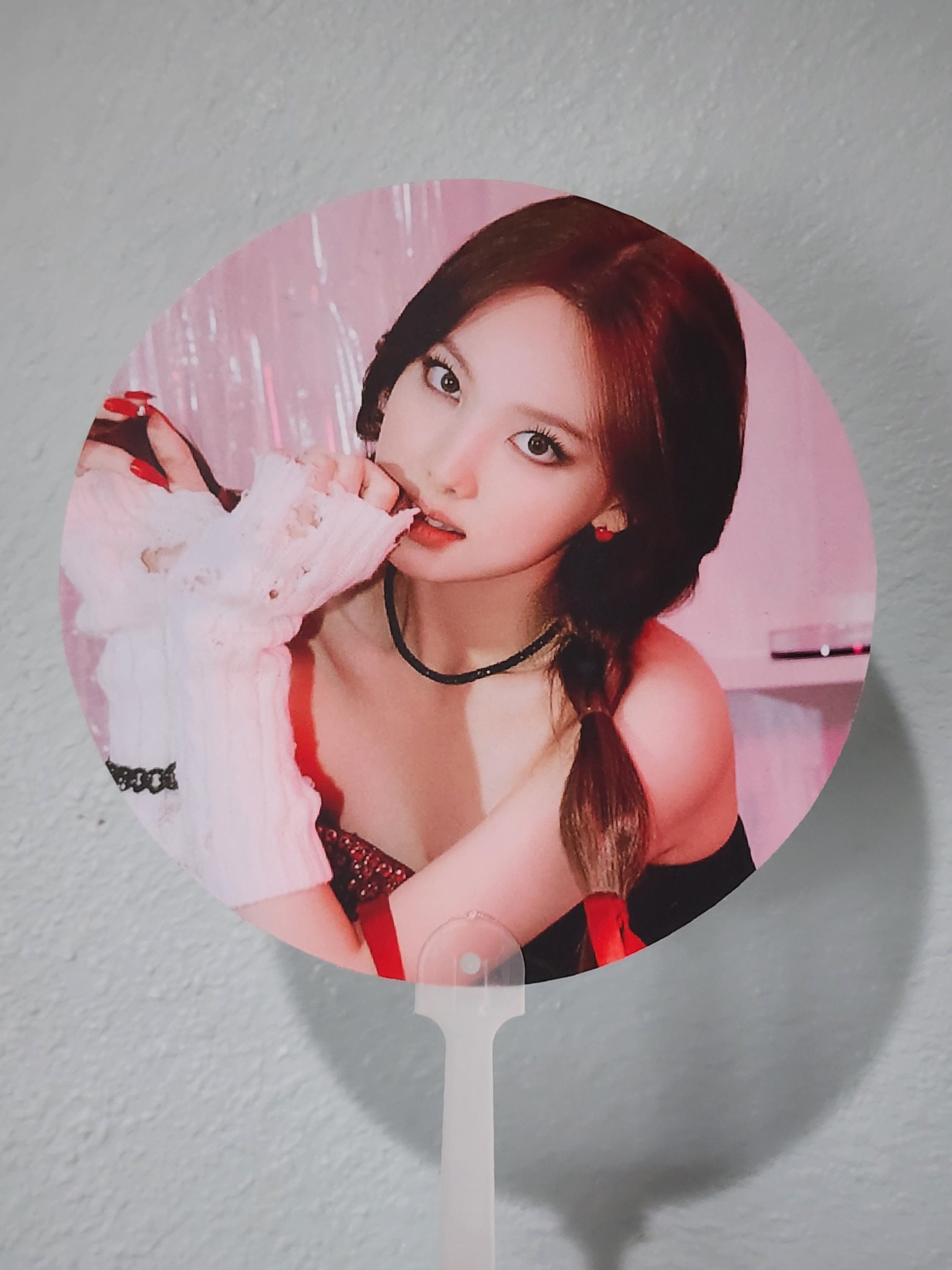 Twice "More and More" Non-Transparent Fan / Picket / Image Picket / Kpop Bias Picket / Kpop Bias Flag / Kpop Name Sign