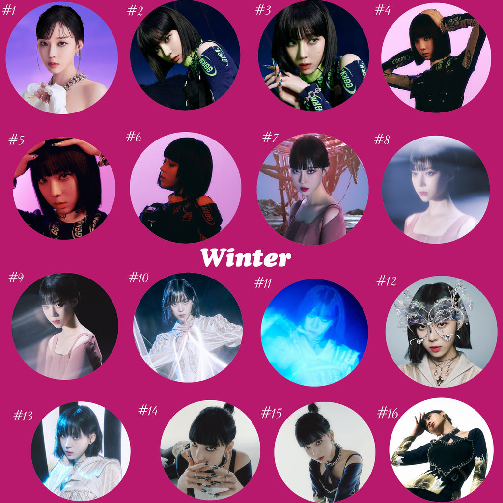 aespa "Savage" Non-Transparent Fan / Picket / Image Picket / Kpop Bias Picket / Kpop Bias Flag / Kpop Name Sign