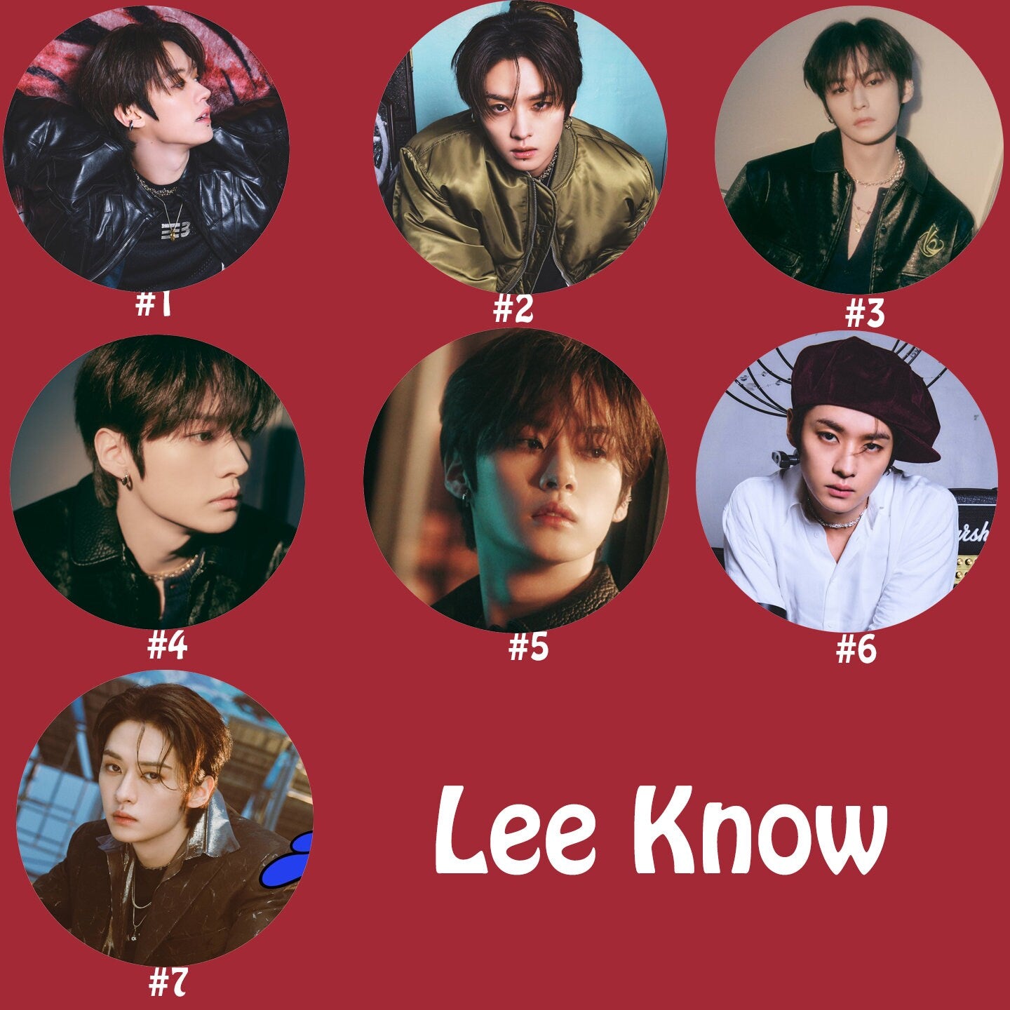 Stray Kids "5-Star" Pinback Buttons / Kpop Buttons / Kpop Bias Pin