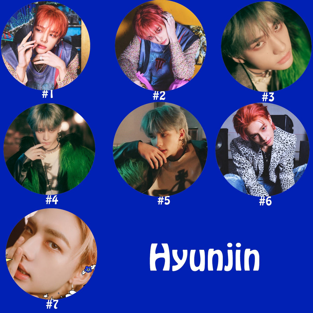 Stray Kids "5-Star" Pinback Buttons / Kpop Buttons / Kpop Bias Pin