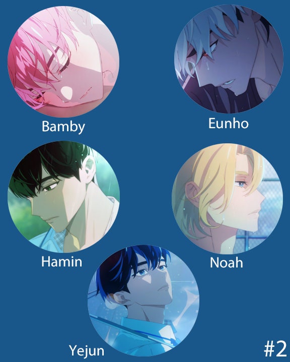 PLAVE "ASTERUM: The Shape of Things to Come" Pinback Buttons / Kpop Buttons / Kpop Bias Pin