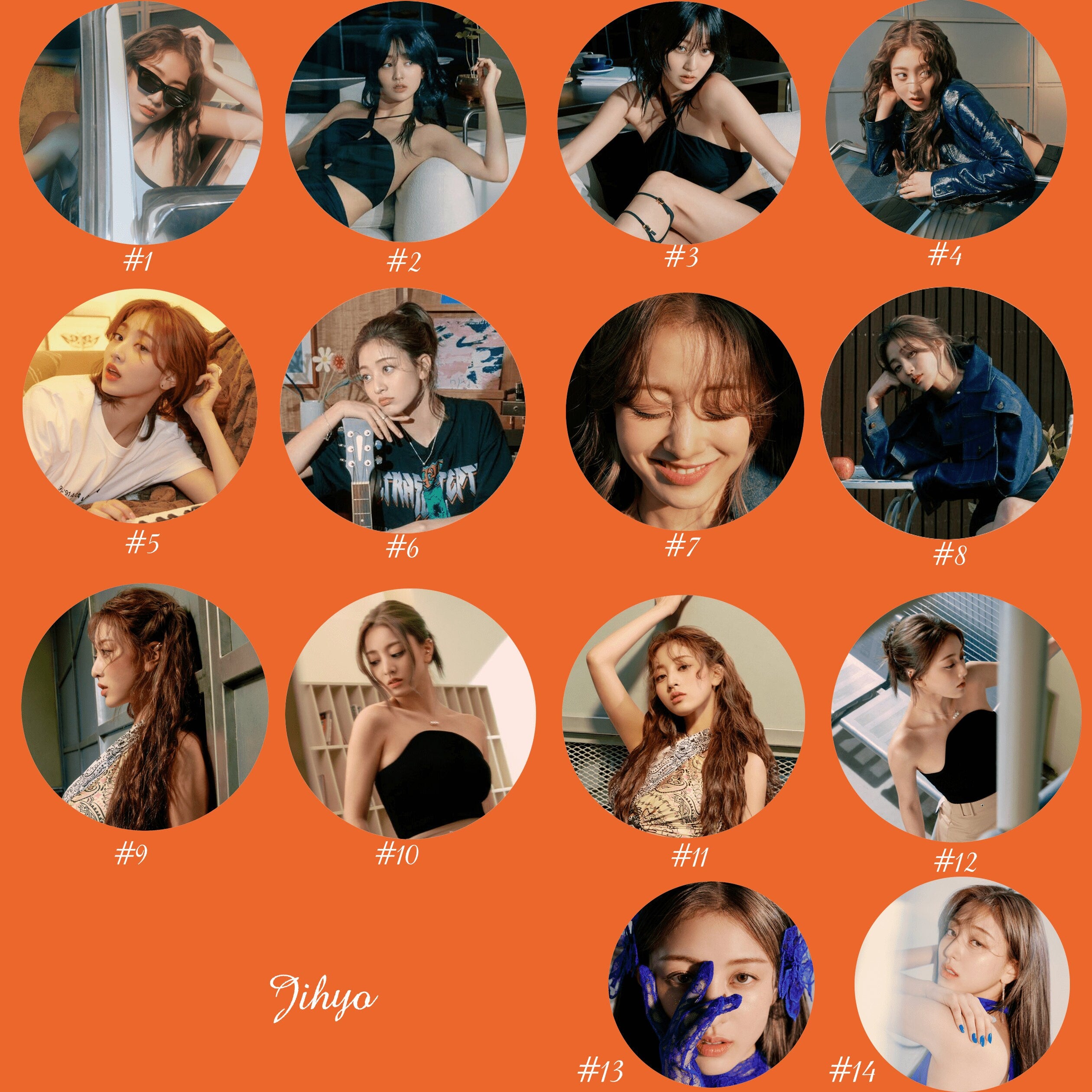 TWICE Jihyo "Zone" Pinback Buttons / Kpop Buttons / Kpop Bias Pin