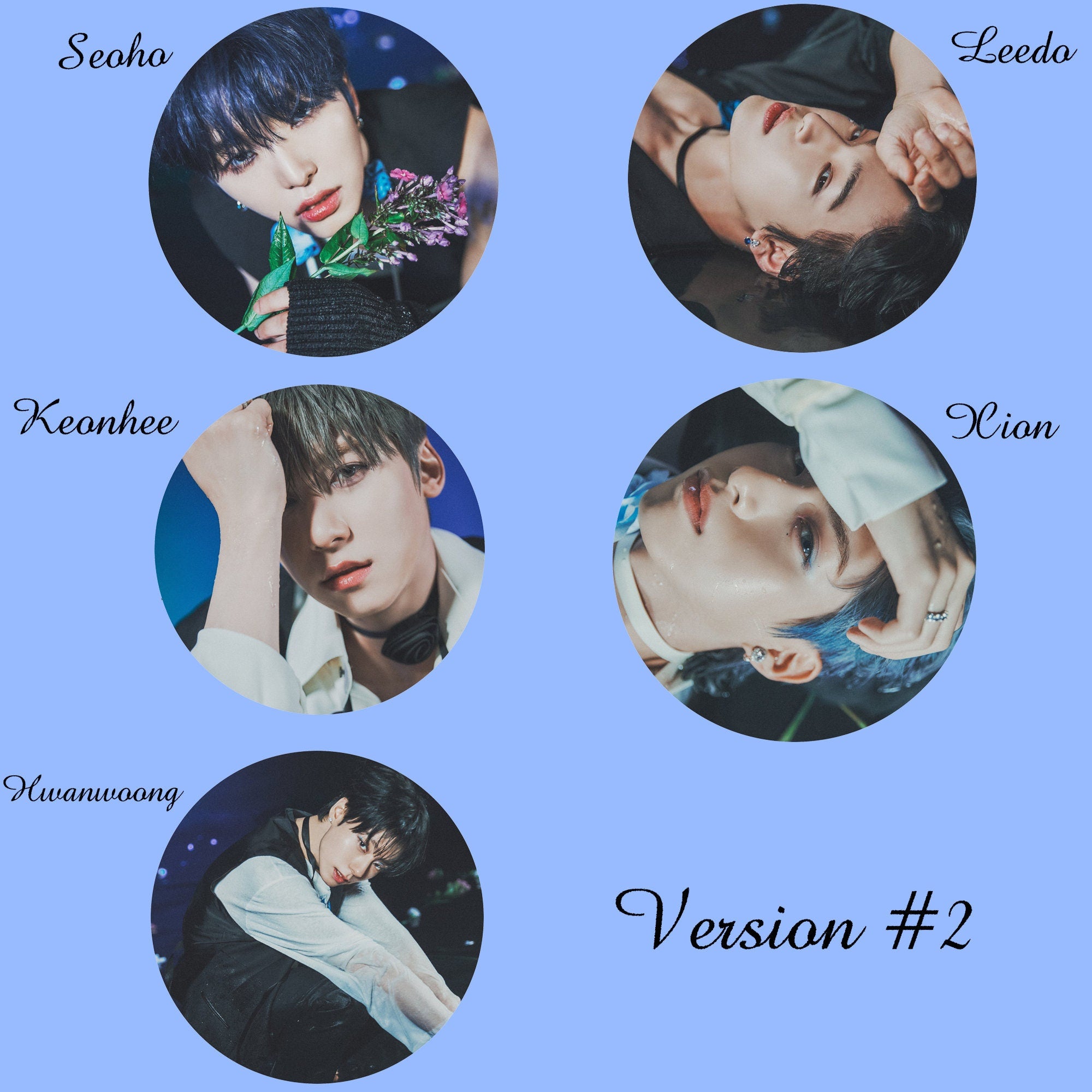 ONEUS "La Dolce Vita" Non-Transparent Fan / Picket / Image Picket / Kpop Bias Picket / Kpop Bias Flag / Kpop Name Sign