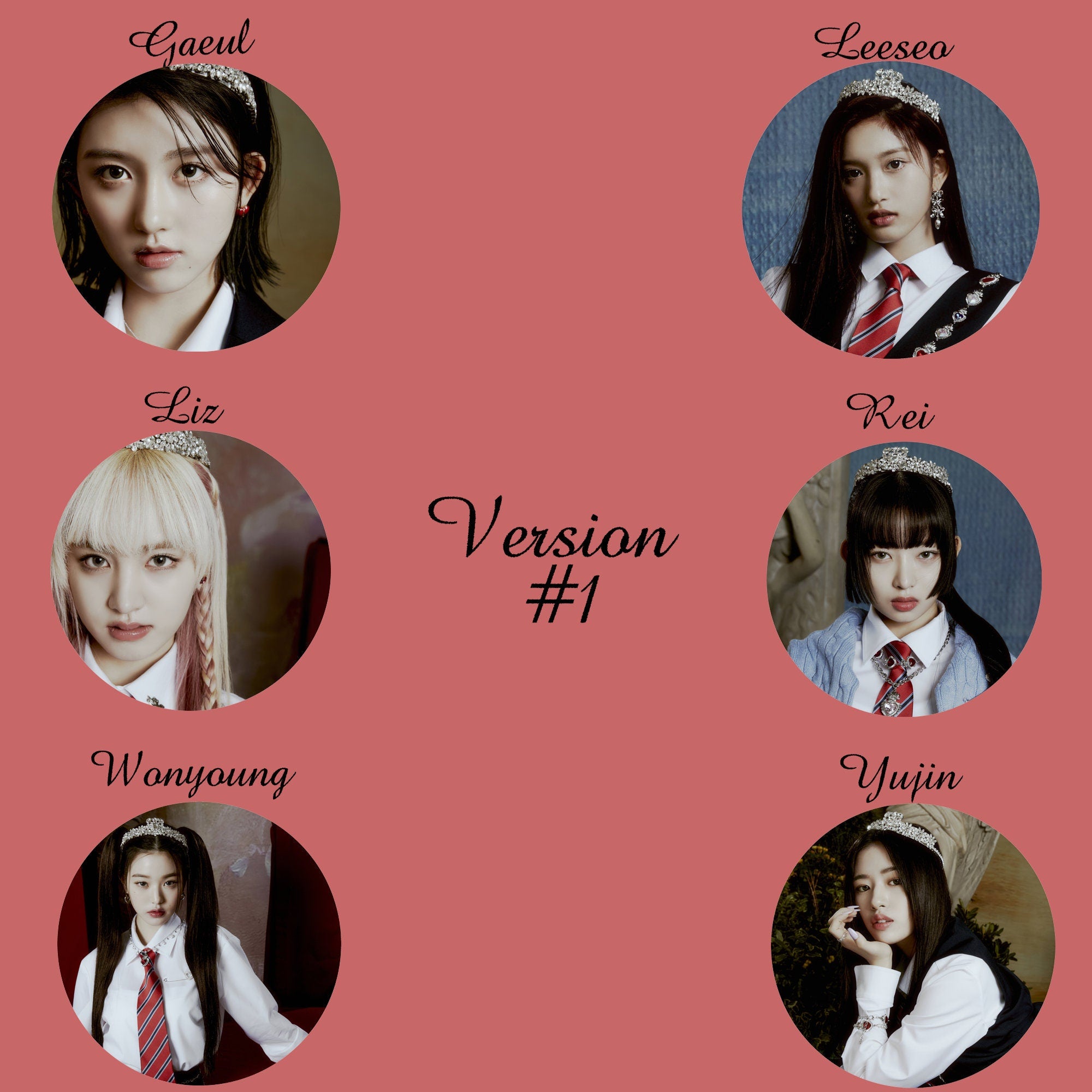 IVE "Love Dive" Non-Transparent Fan / Picket / Image Picket / Kpop Bias Picket / Kpop Bias Flag / Kpop Name Sign