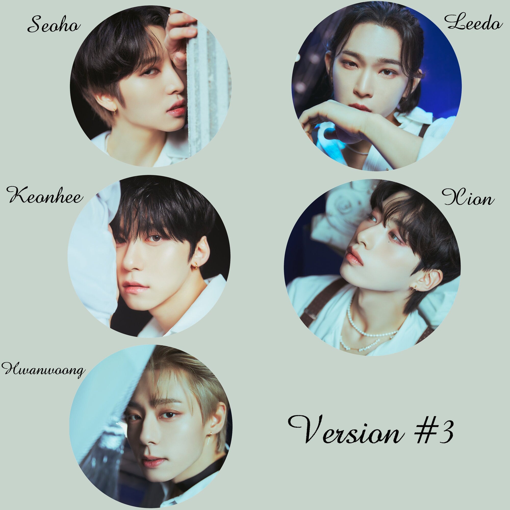 ONEUS "Pygmalion" Pinback Buttons / Kpop Buttons / Kpop Bias Pin