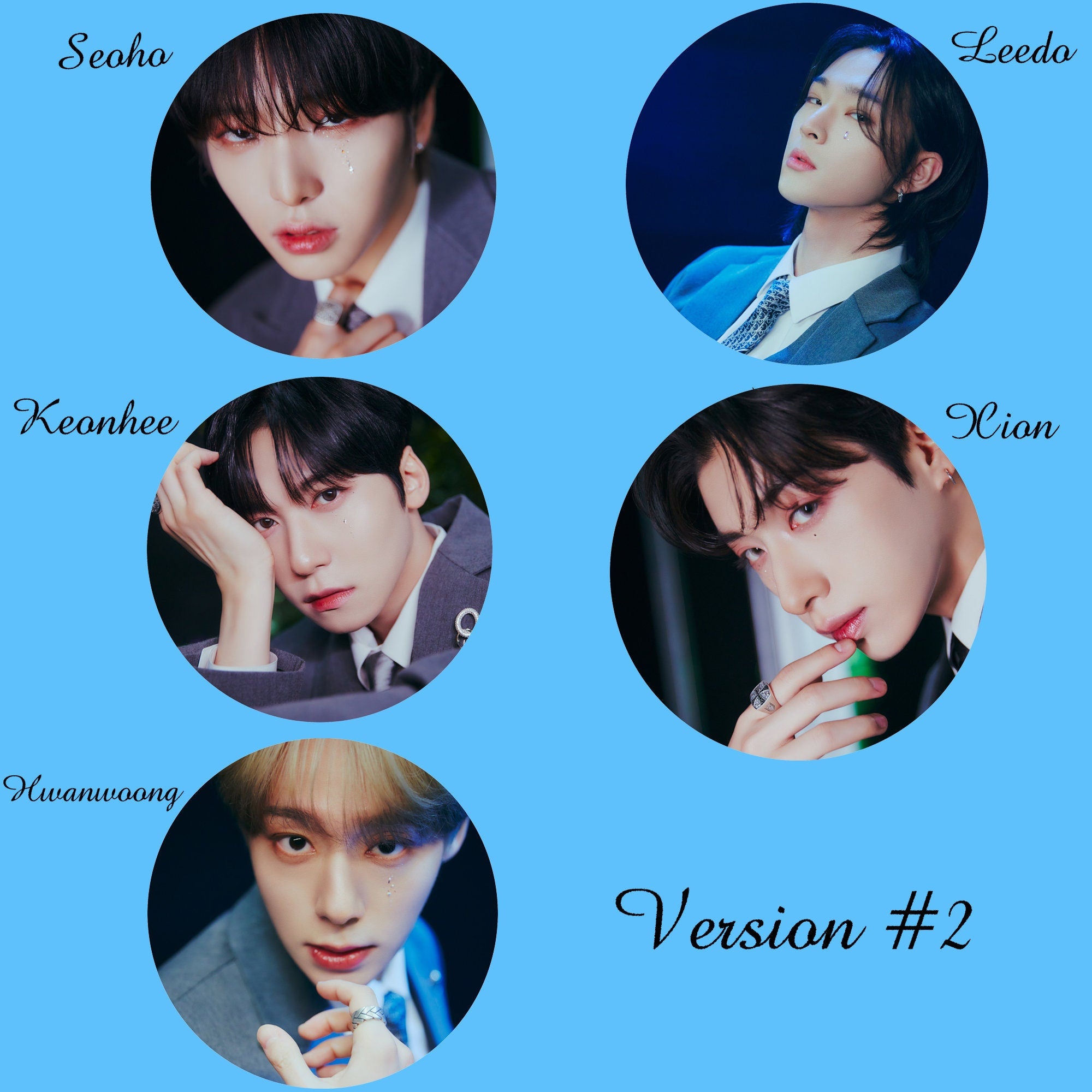 ONEUS "Pygmalion" Non-Transparent Fan / Picket / Image Picket / Kpop Bias Picket / Kpop Bias Flag / Kpop Name Sign