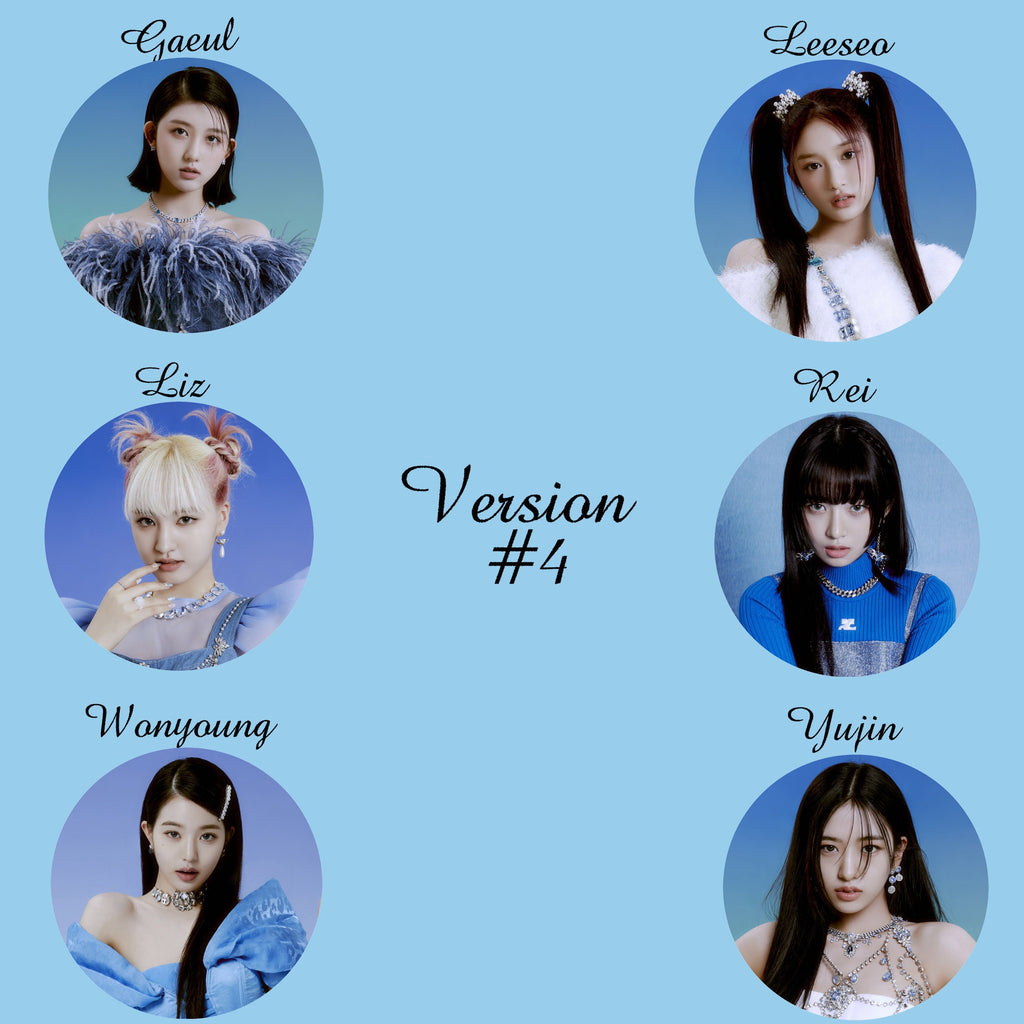 IVE "Love Dive" Non-Transparent Fan / Picket / Image Picket / Kpop Bias Picket / Kpop Bias Flag / Kpop Name Sign