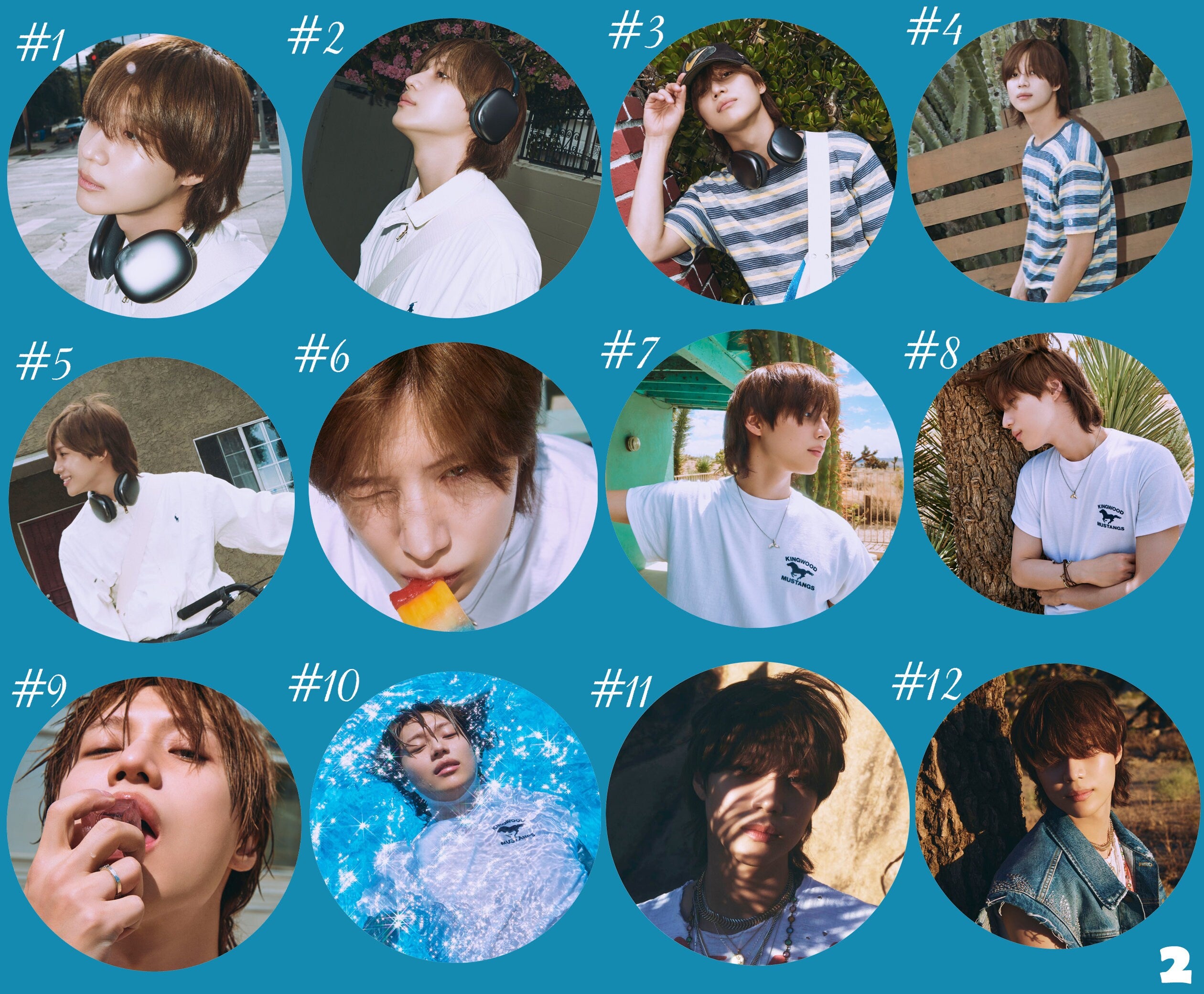 Taemin "Guilty" / "The Rizzness" Non-Transparent Fan / Picket / Image Picket / Kpop Bias Picket / Kpop Bias Flag / Kpop Name Sign
