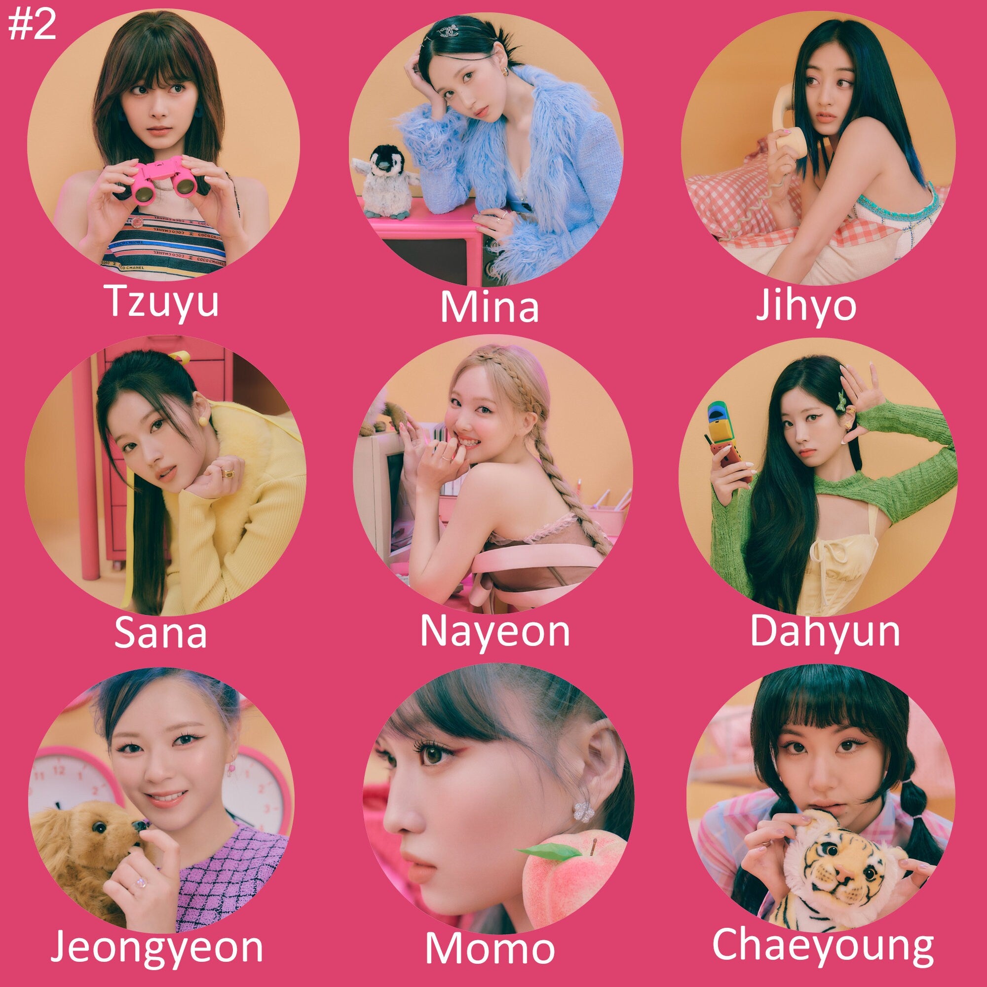 Twice "Between 1&2" Non-Transparent Fan / Picket / Kpop Bias Picket / Kpop Bias Flag / Kpop Name Sign