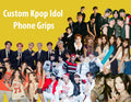 Custom Kpop Idol Phone Grip / Griptok / Phone Stand / Phone Holder / Phone Accessory / Phone Grip Holder / Holographic