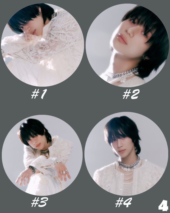 Taemin "Guilty" / "The Rizzness" Non-Transparent Fan / Picket / Image Picket / Kpop Bias Picket / Kpop Bias Flag / Kpop Name Sign