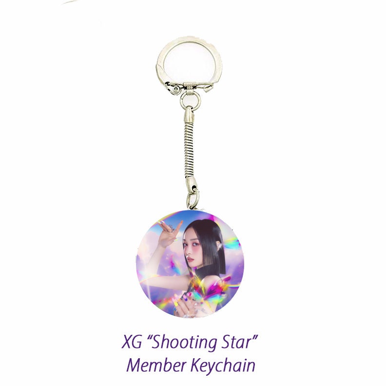 XG "Shooting Star" Member Keychain