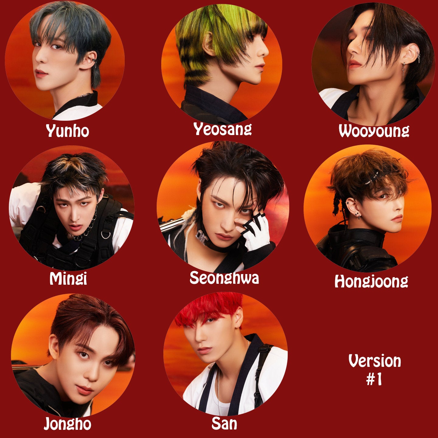 Ateez "The World EP.Fin: Will" Magnets / Kpop Magnets / Kpop Merch