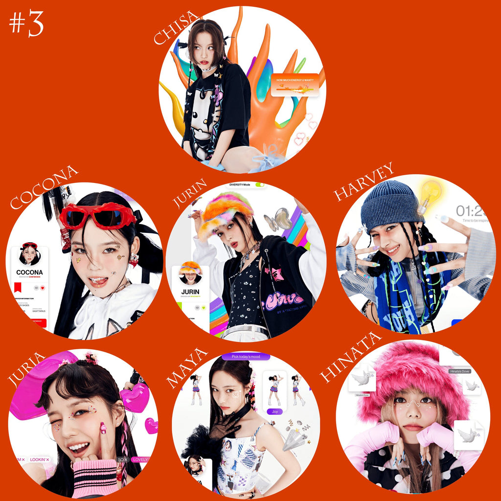 XG "Shooting Star" Member Keychain