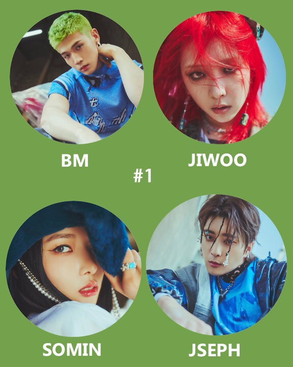 KARD "Icky" Pinback Buttons / Kpop Buttons / Kpop Bias Pin