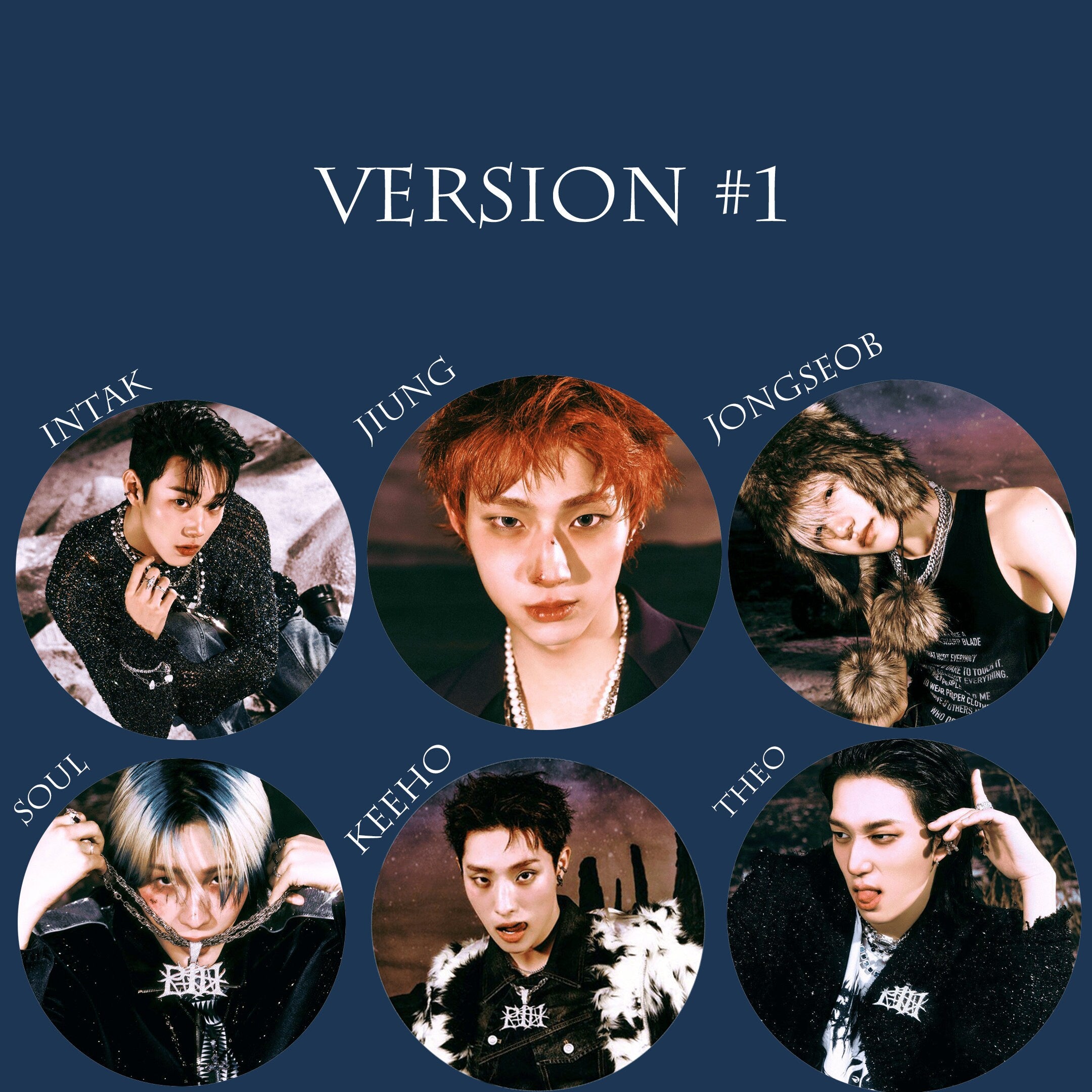 P1Harmony "Killin' It" Magnets / Kpop Magnets / Kpop Merch