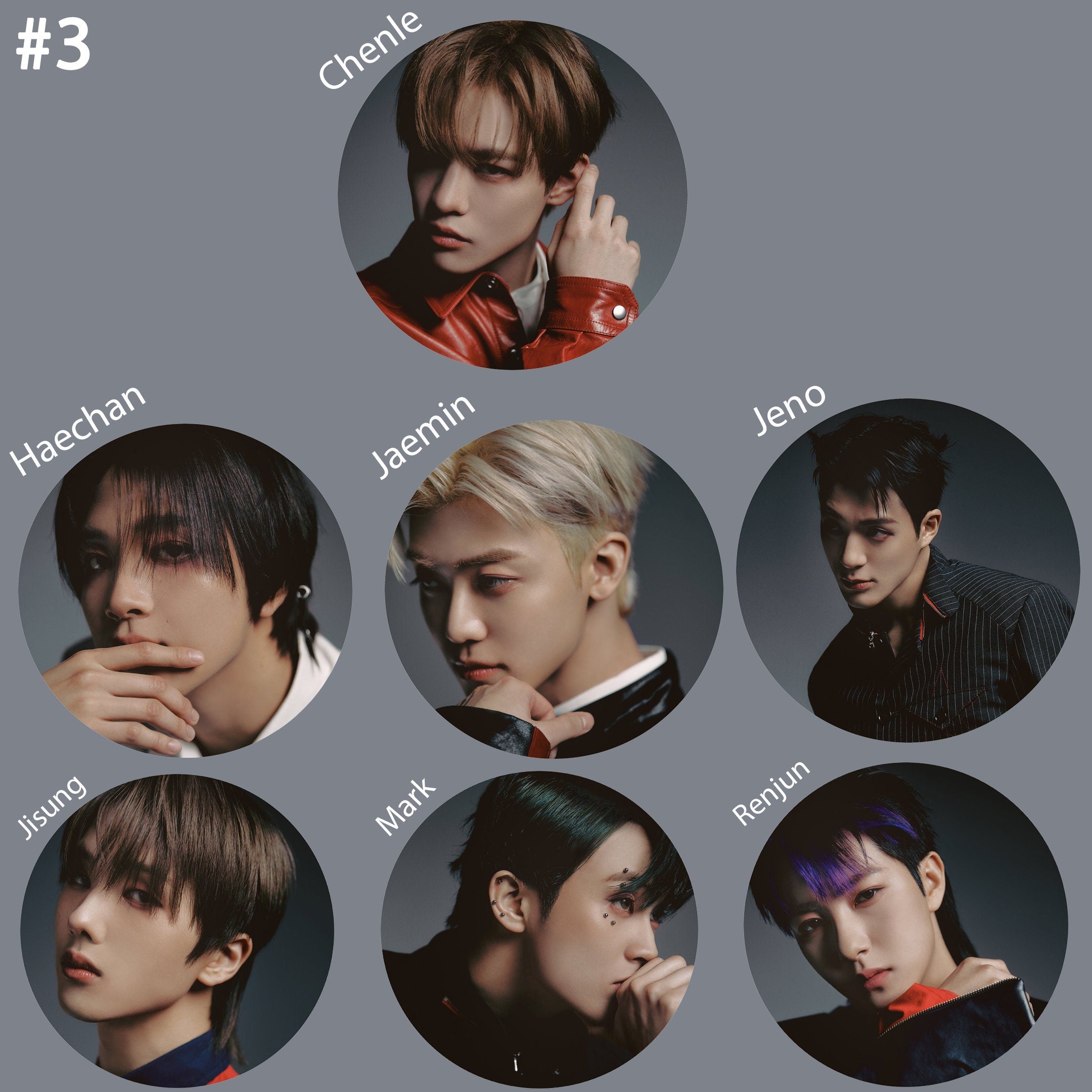 NCT Dream "Dreamscape" Non-Transparent Fan / Picket / Image Picket /  Kpop Bias Picket / Kpop Bias Flag / Kpop Name Sign