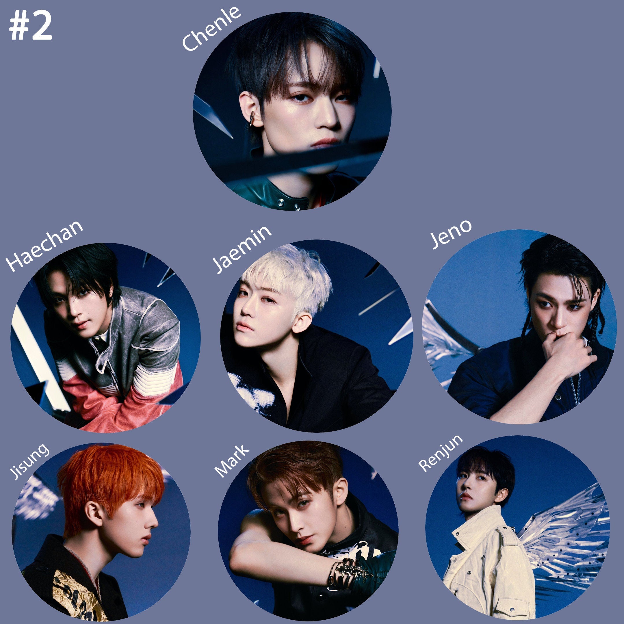 NCT Dream "Dreamscape" Non-Transparent Fan / Picket / Image Picket /  Kpop Bias Picket / Kpop Bias Flag / Kpop Name Sign