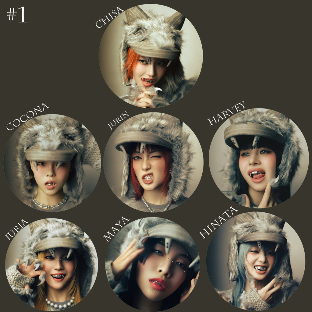 XG "Woke Up" Pinback Buttons / Kpop Buttons / Kpop Bias Pin