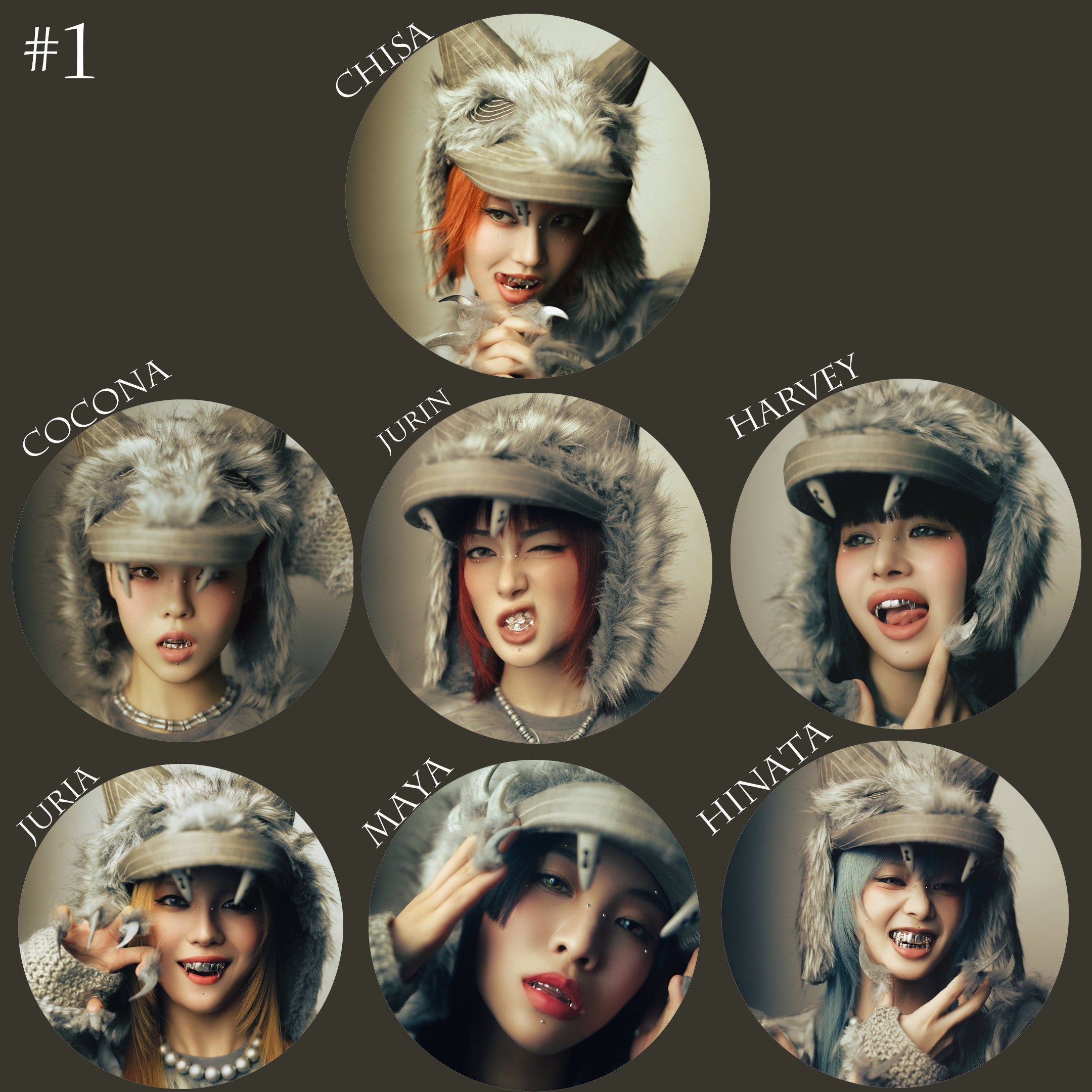 XG "Woke Up" Pinback Buttons / Kpop Buttons / Kpop Bias Pin