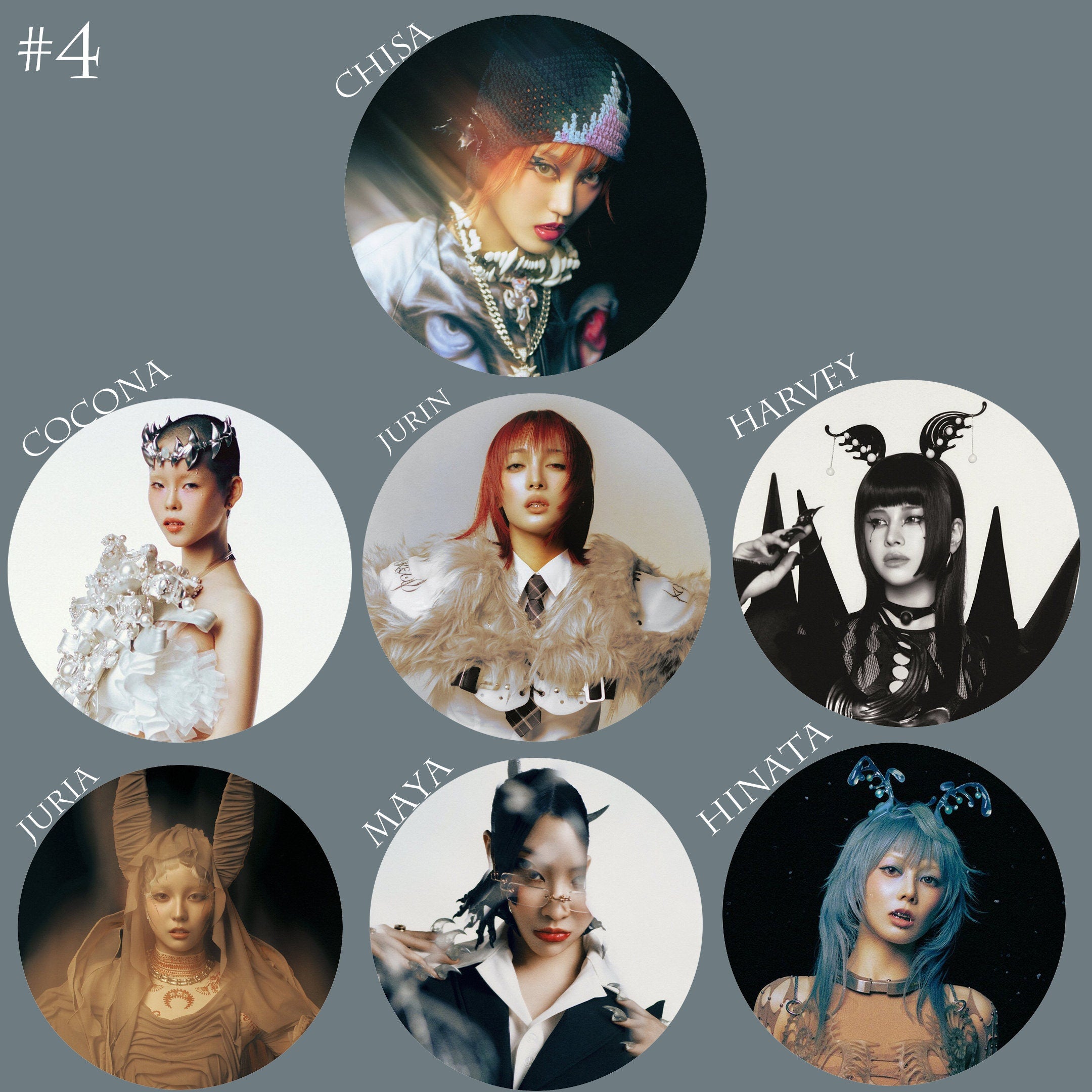XG "Woke Up" Pinback Buttons / Kpop Buttons / Kpop Bias Pin